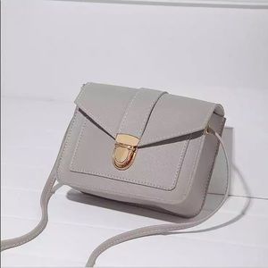 Small Gray crossbody women’s bag. Brand new!